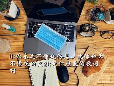 <你永远不懂我伤悲,就像白天不懂夜的黑>是什麽歌的歌词啊