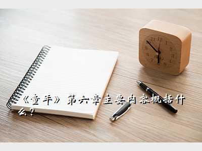 《童年》第六章主要内容概括什么?