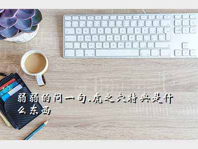 弱弱的问一句.虎之穴特典是什么东西