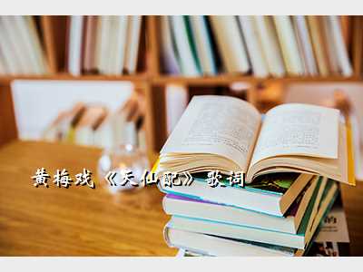 黄梅戏《天仙配》歌词