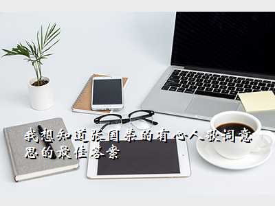 我想知道张国荣的有心人歌词意思的最佳答案