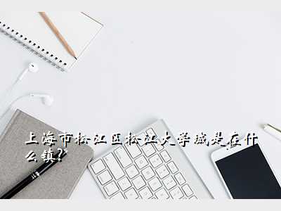 上海市松江区松江大学城是在什么镇?