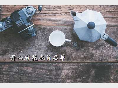 开心麻花成员名单