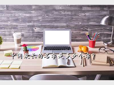中国最长的名字是多少个字?