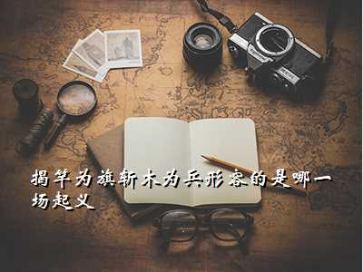 揭竿为旗斩木为兵形容的是哪一场起义